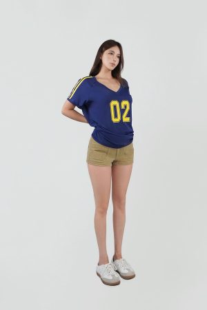 Low-Waist Vintage Washed Denim Straight Shorts in 90s Style for Trendy Summer Fashion