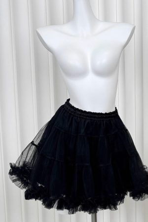 Luxury Thousand Gold Slimming Waist Contrast Color Fake Two-Piece Short Sleeve Cardigan Jacket with Puff Skirt for Women