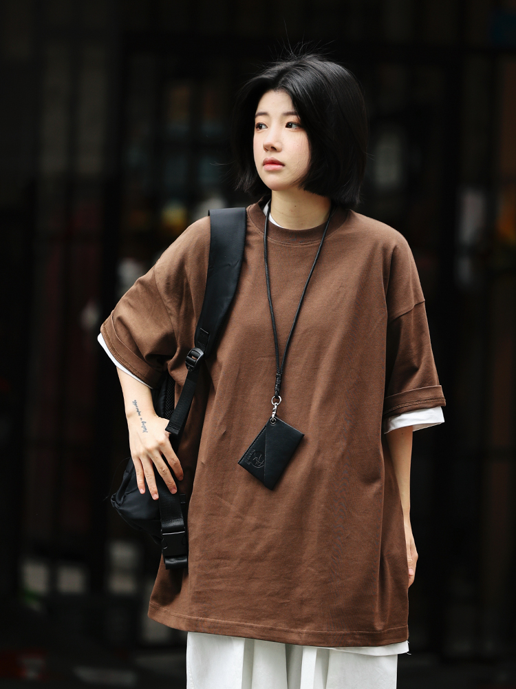 Men's Basic Cotton Undershirt - Loose Fit Short Sleeve, Round Neck, Non-Deformable, Zero Shrinkage, 230g Fabric Men's Basic Cotton Undershirt - Loose Fit Short Sleeve, Round Neck, Non-Deformable, Zero Shrinkage, 230g Fabric