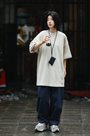 Men's Basic Cotton Undershirt - Loose Fit Short Sleeve, Round Neck, Non-Deformable, Zero Shrinkage, 230g Fabric