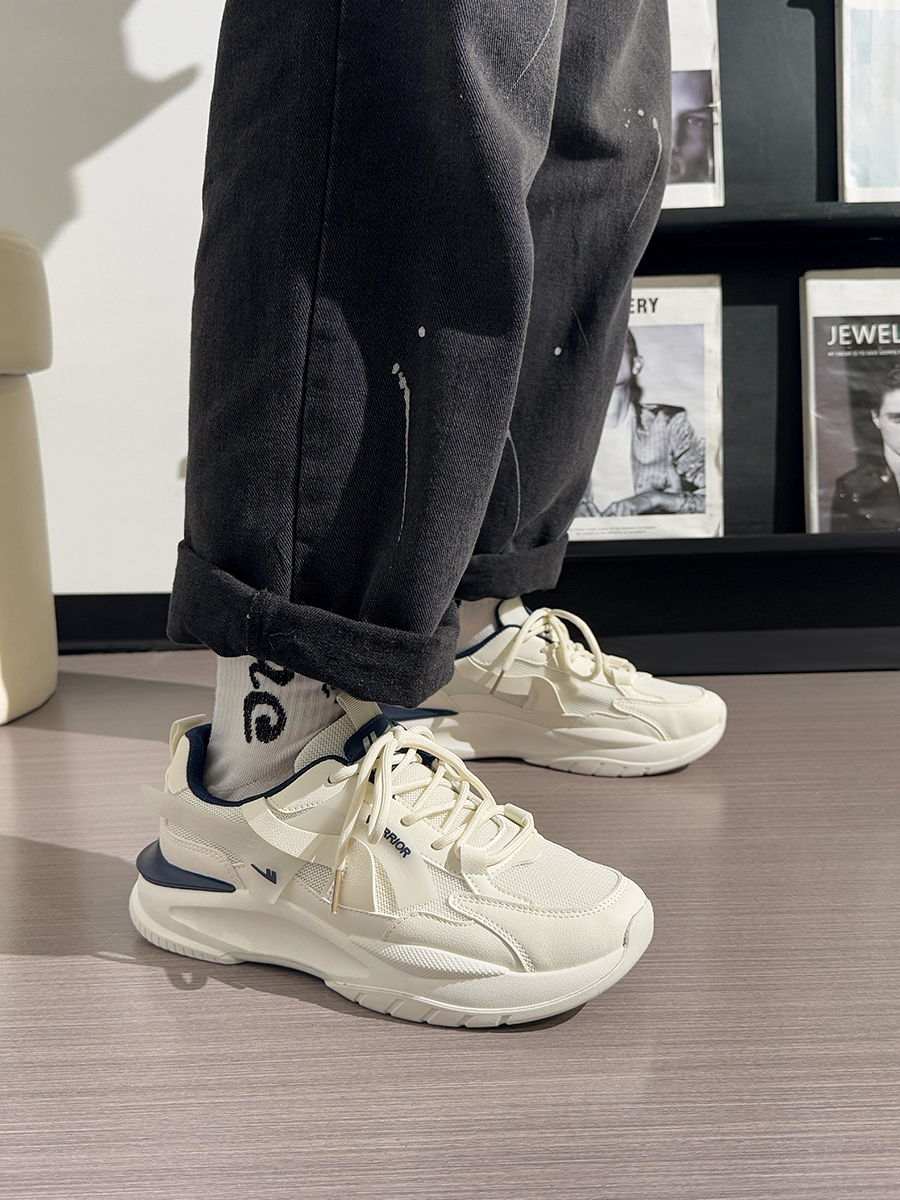 Men's Breathable Mesh Dad Shoes - Versatile Soft-Soled Sports Casual Footwear for Summer 2025 Men's Breathable Mesh Dad Shoes - Versatile Soft-Soled Sports Casual Footwear for Summer 2025