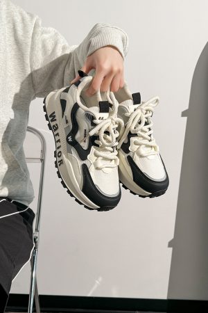 Men's Breathable Mesh Summer Shoes - Thick-Soled Casual Dad Sneakers - Soft-Bottom Versatile Sports Footwear