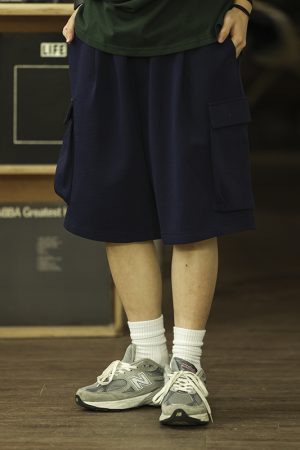 Men's Casual Loose Fit Shorts with Multiple Pockets, Straight-Leg Summer Sports Five-Point Pants, Trendy Streetwear