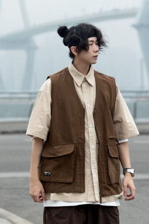 Men's Casual Sleeveless Tank Top - Wednesday Holiday Work Vest, Loose Fit, Couple Matching Design, Relaxed Style