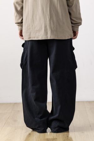 Men's Floor-Length Pleated Draped Casual Pants - Versatile American Style for Autumn, Trendy Workwear and Everyday Fashion