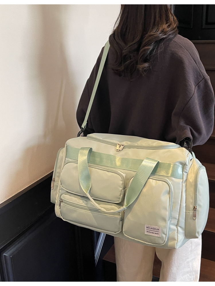 Men's Large Capacity Sports Fitness Bag - Lightweight Shoulder Tote for Short Trips & Business Travel - Versatile Maternity Luggage Bag Men's Large Capacity Sports Fitness Bag - Lightweight Shoulder Tote for Short Trips & Business Travel - Versatile Maternity Luggage Bag