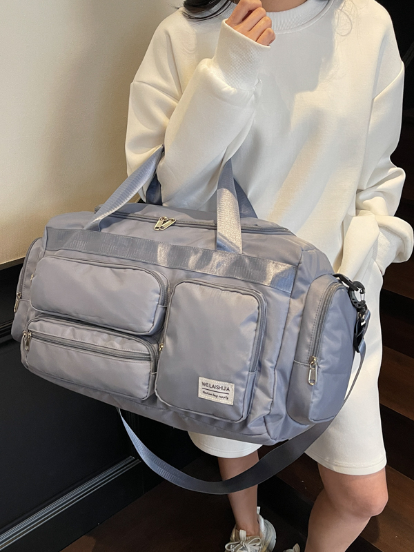 Men's Large Capacity Sports Fitness Bag - Lightweight Shoulder Tote for Short Trips & Business Travel - Versatile Maternity Luggage Bag Men's Large Capacity Sports Fitness Bag - Lightweight Shoulder Tote for Short Trips & Business Travel - Versatile Maternity Luggage Bag