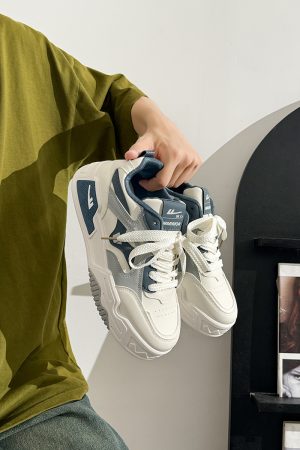 Men's Lightweight Breathable Mesh Sneakers, Korean Style Casual Summer Shoes, Trendy Versatile Design