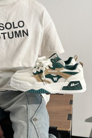 Men's Lightweight Breathable Mesh Sneakers, Korean Style Casual Summer Shoes, Trendy Versatile Design