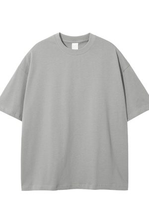 Men's Loose Fit Basic Cotton Undershirt, Round Neck, Short Sleeve, Non-Deformable, Zero Shrinkage, Casual Everyday Essential