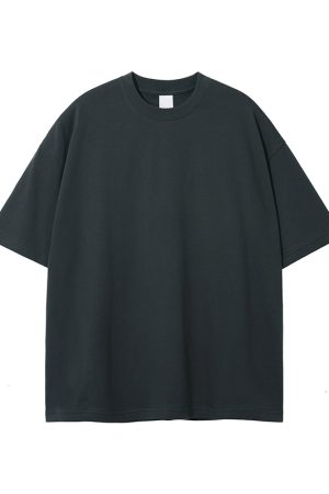 Men's Loose Fit Basic Cotton Undershirt, Round Neck, Short Sleeve, Non-Deformable, Zero Shrinkage, Casual Everyday Essential