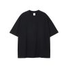 Men's Loose Fit Basic Cotton Undershirt, Round Neck, Short Sleeve, Non-Deformable, Zero Shrinkage, Casual Everyday Essential