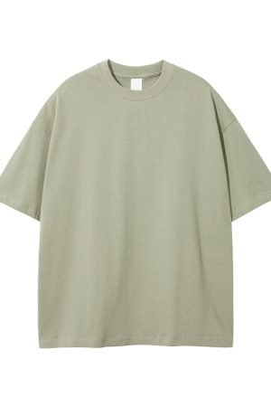 Men's Loose Fit Basic Cotton Undershirt, Round Neck, Short Sleeve, Non-Deformable, Zero Shrinkage, Casual Everyday Essential