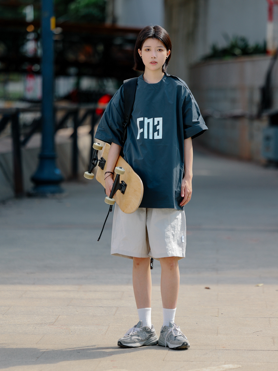 Men's Loose-Fit Japanese Retro Pocket Shorts - Casual Thin Streetwear Five-Point Design Men's Loose-Fit Japanese Retro Pocket Shorts - Casual Thin Streetwear Five-Point Design