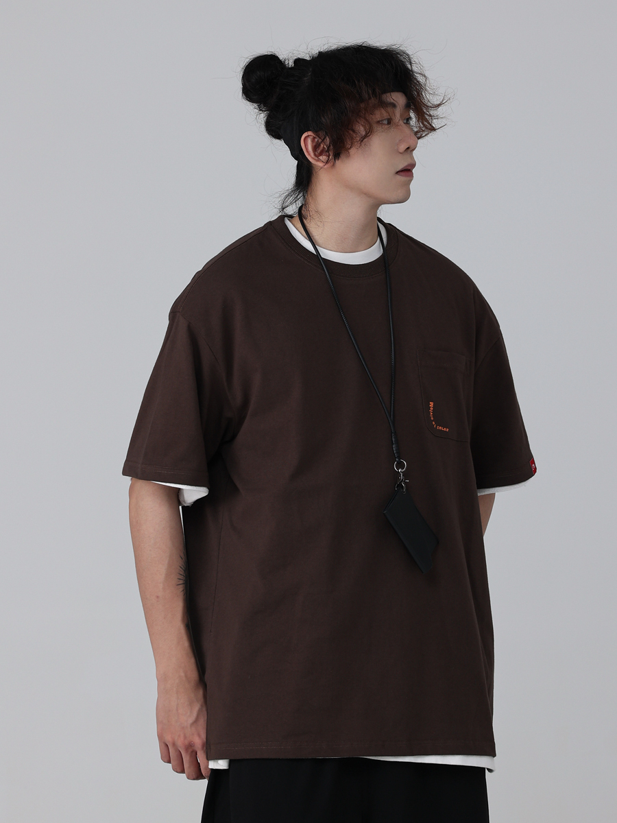 Men's Loose Round Neck Short-Sleeve T-Shirt with 'Sunset in the West' Outdoor Element Print - Casual Couple Top, Y2K Style Men's Loose Round Neck Short-Sleeve T-Shirt with 'Sunset in the West' Outdoor Element Print - Casual Couple Top, Y2K Style