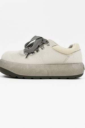 Men's Niche Puff Sneakers - American Retro Thick-Soled Shoes, Ugly-Cute Big-Head Design, Trendy Height-Increasing Footwear