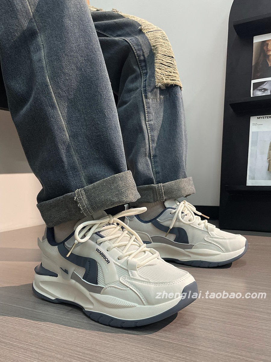 Men's Summer Mesh Dad Shoes - Versatile Soft Sole Breathable American Retro Sports Casual Footwear Men's Summer Mesh Dad Shoes - Versatile Soft Sole Breathable American Retro Sports Casual Footwear