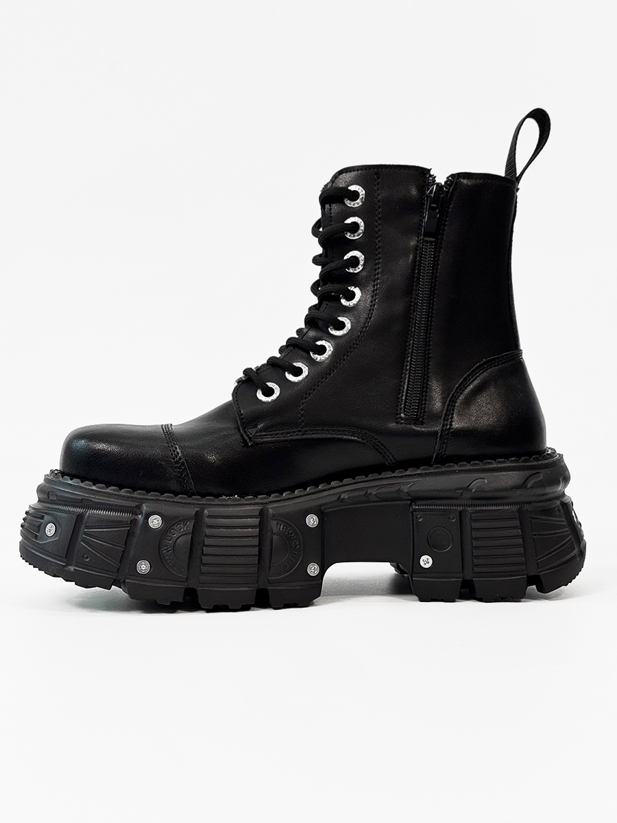 Men's Thick-Soled Cosplay Martin Boots with Side Zipper, Height-Increasing Platform Knight Boots, Punk High-Top Motorcycle Shoes Men's Thick-Soled Cosplay Martin Boots with Side Zipper, Height-Increasing Platform Knight Boots, Punk High-Top Motorcycle Shoes