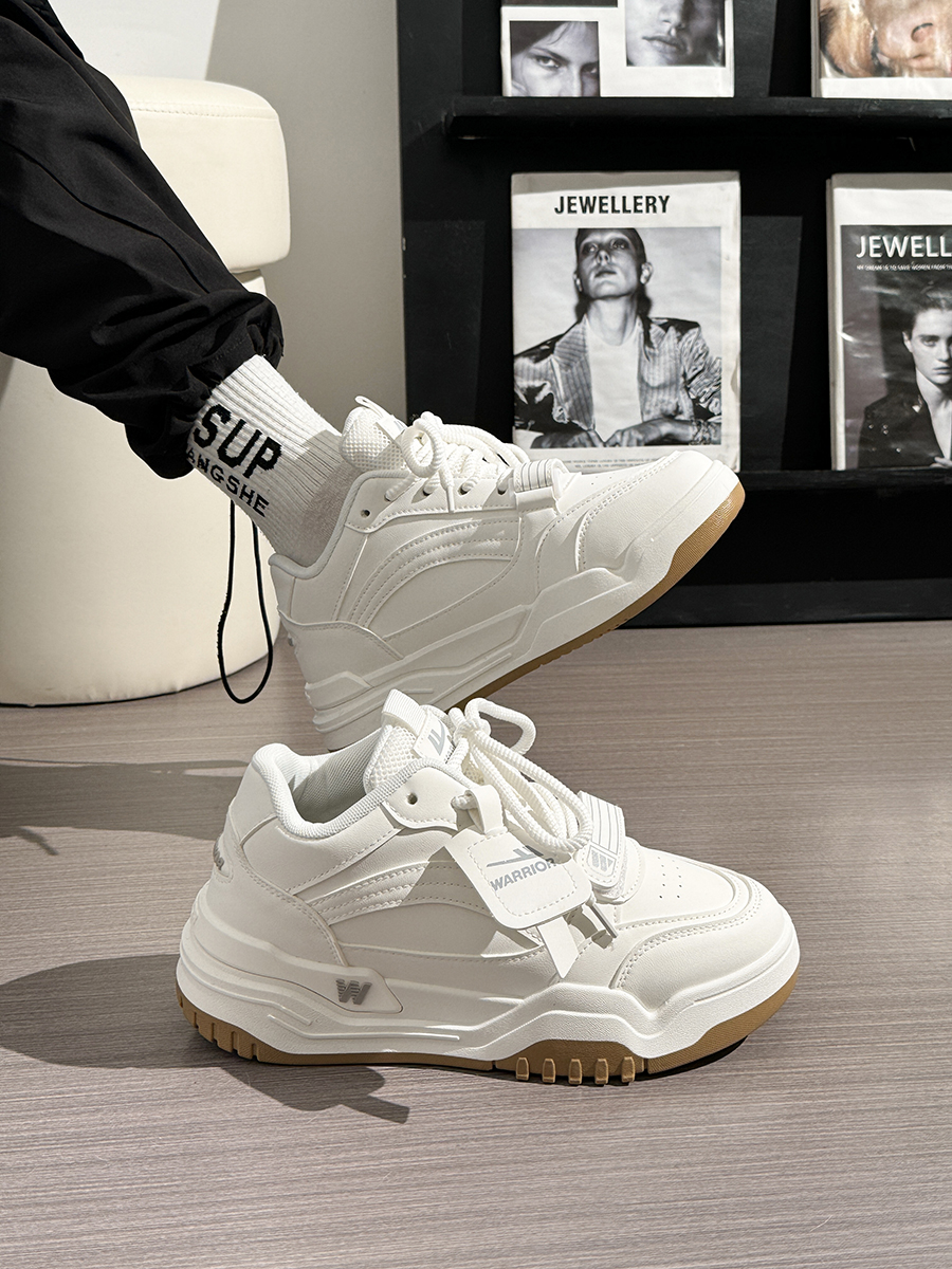 Men's Thick-Soled High-Top Shoes, Summer Mesh Breathable Sports Casual Footwear, Versatile White Sneakers Men's Thick-Soled High-Top Shoes, Summer Mesh Breathable Sports Casual Footwear, Versatile White Sneakers