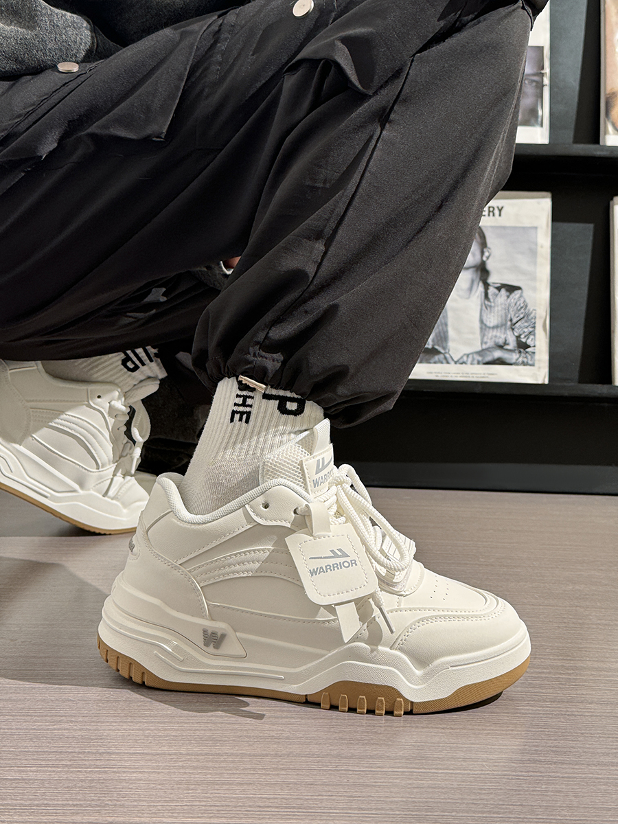 Men's Thick-Soled High-Top Shoes, Summer Mesh Breathable Sports Casual Footwear, Versatile White Sneakers Men's Thick-Soled High-Top Shoes, Summer Mesh Breathable Sports Casual Footwear, Versatile White Sneakers