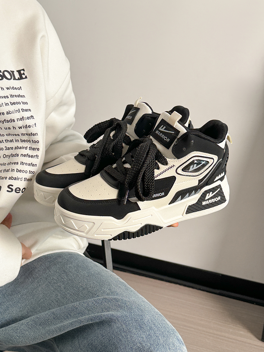 Men's Thick-Soled Sneakers - Korean Style Casual Sports Shoes for Spring & Autumn, Trendy Versatile Footwear Men's Thick-Soled Sneakers - Korean Style Casual Sports Shoes for Spring & Autumn, Trendy Versatile Footwear