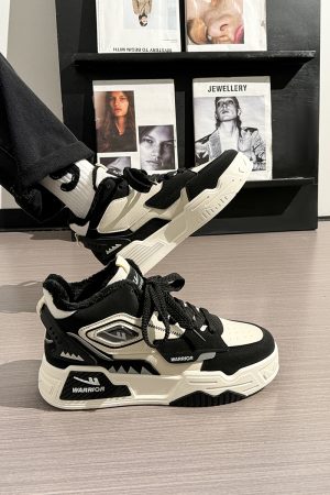 Men's Thick-Soled Sneakers - Korean Style Casual Sports Shoes for Spring & Autumn, Trendy Versatile Footwear