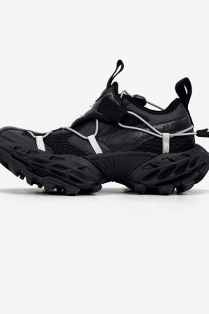 Men's Vintage Dad Shoes - Thick-Soled Breathable Mesh Height-Increasing Sports Shoes for Streetwear and Hiking