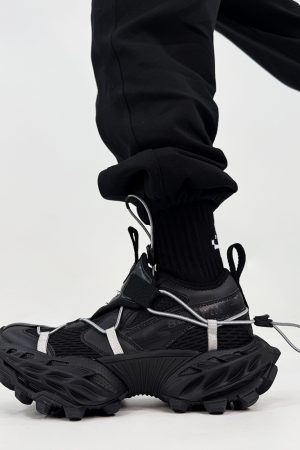 Men's Vintage Dad Shoes - Thick-Soled Breathable Mesh Height-Increasing Sports Shoes for Streetwear and Hiking