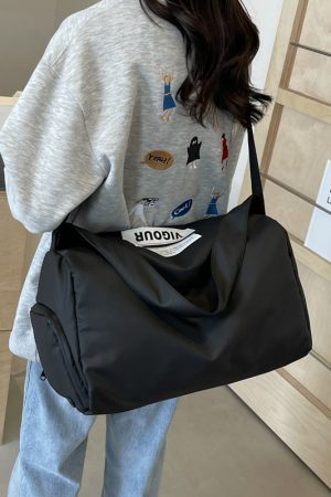 Men's Waterproof Sports Fitness Bag with Dry Wet Separation, Large Capacity Swimming and Travel Handbag for Women