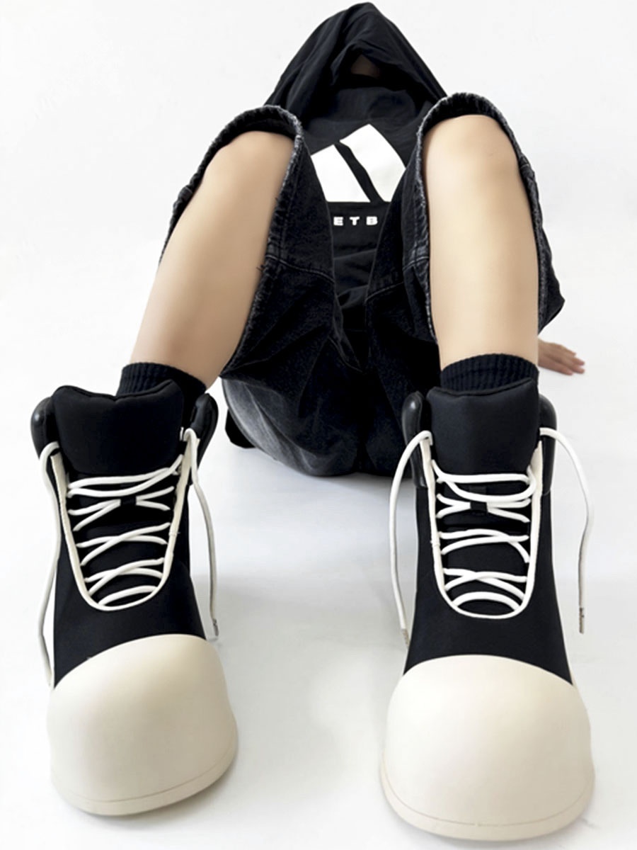 Mickey Mouse High-Top Sneakers for Men and Women, Thick-Soled Martin Boots, American High Street Style Couple's Shoes Mickey Mouse High-Top Sneakers for Men and Women, Thick-Soled Martin Boots, American High Street Style Couple's Shoes