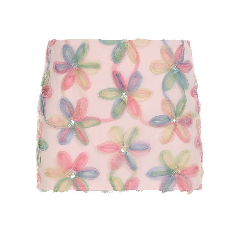 Midsummer Floral Bodycon Mini Skirt for Women, Low Waist Vacation Skirt in Vibrant Colors, Perfect for 90s or Y2K Style Midsummer Floral Bodycon Mini Skirt for Women, Low Waist Vacation Skirt in Vibrant Colors, Perfect for 90s or Y2K Style