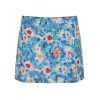 Midsummer Floral Bodycon Mini Skirt for Women, Low Waist Vacation Skirt in Vibrant Colors, Perfect for 90s or Y2K Style