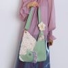 Mini Cute Chiffon Strawberry Crossbody Bag for Spring Summer - Adorable Cat Underarm Style Bag