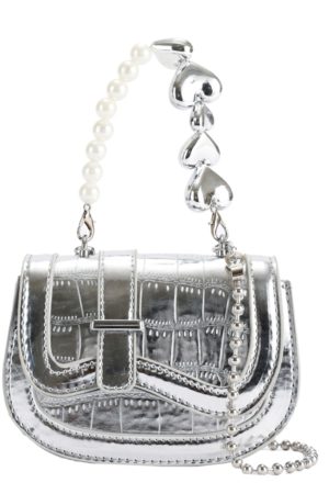 Mini Handbag for Women - Spring/Summer 2025 Niche Design with Fashionable Pearl Chain Crossbody Style, High-Quality Texture