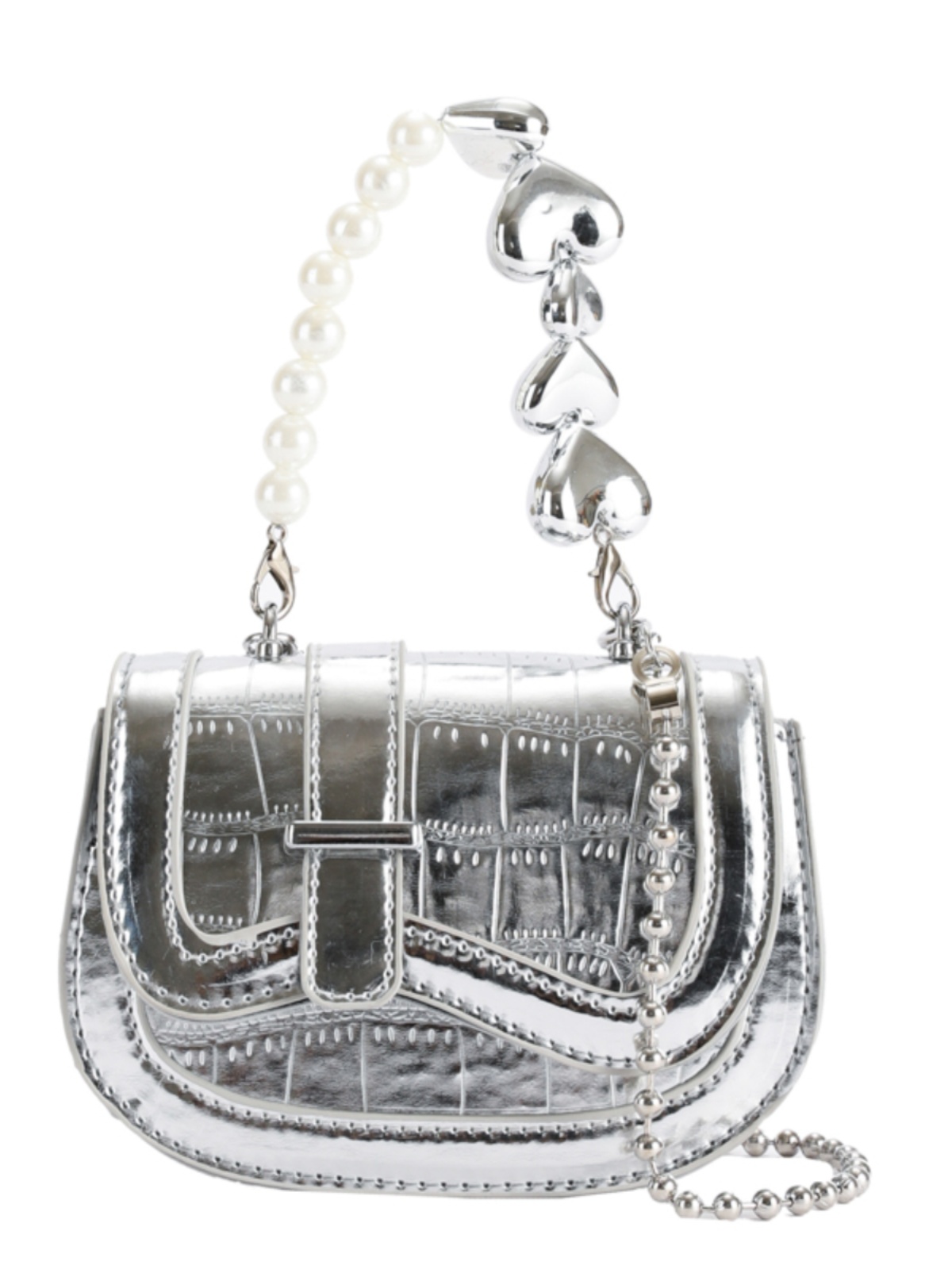 Mini Handbag for Women - Spring/Summer 2025 Niche Design with Fashionable Pearl Chain Crossbody Style, High-Quality Texture Mini Handbag for Women - Spring/Summer 2025 Niche Design with Fashionable Pearl Chain Crossbody Style, High-Quality Texture
