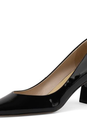 Minimalist Genuine Leather Pointed Toe Flats for Women â€“ Solid Color Shallow Mouth Shoes for Spring & Autumn Style