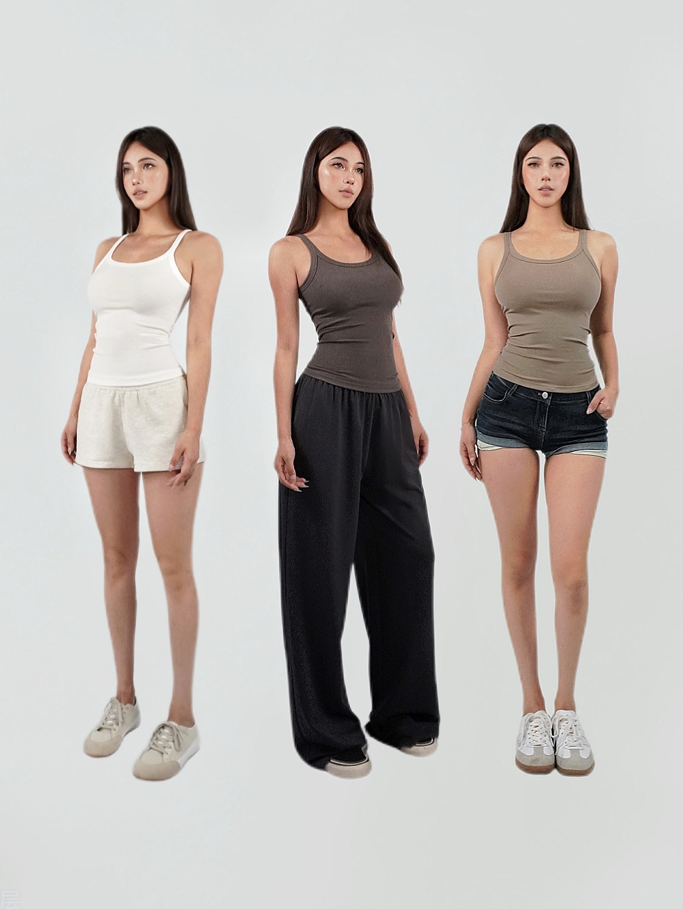 Minimalist Ribbed Slim Fit Elastic Strap Top - Chic Casual Wear for Effortless Style, Perfect for 90s and Y2K Fashion Lovers Minimalist Ribbed Slim Fit Elastic Strap Top - Chic Casual Wear for Effortless Style, Perfect for 90s and Y2K Fashion Lovers