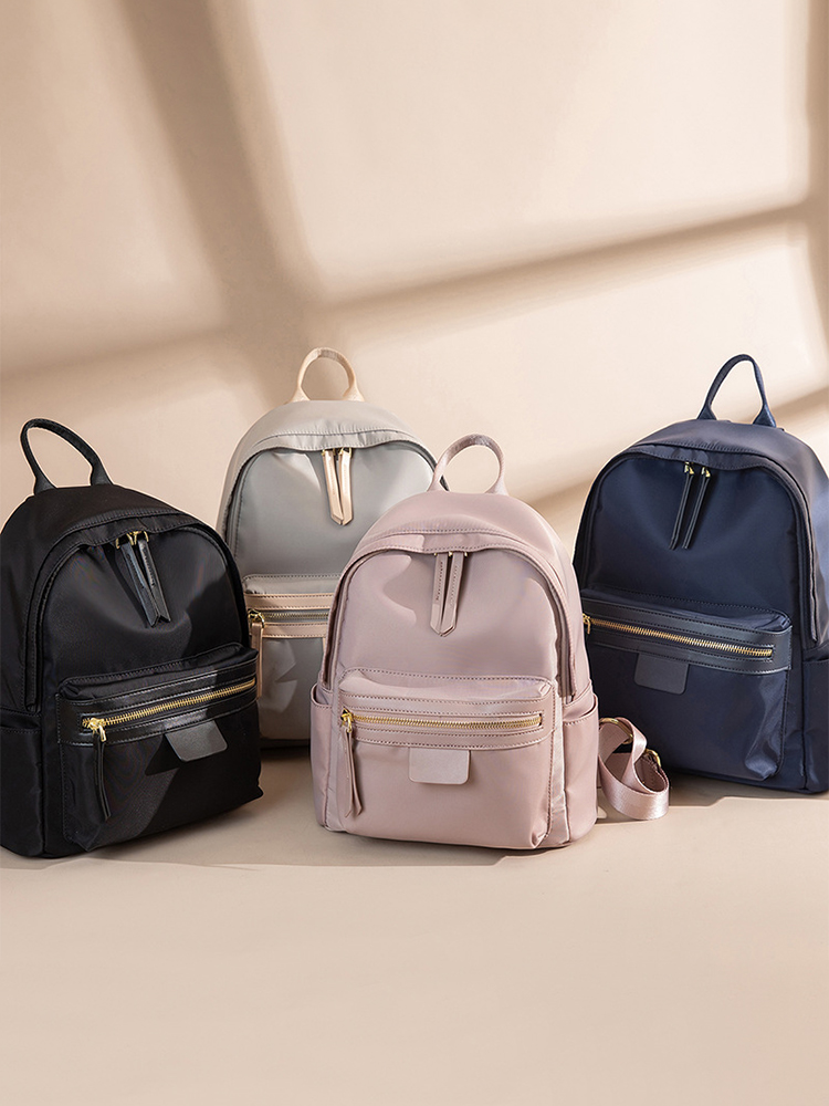 Minimalist Water-Resistant Backpack for Women, Versatile Commuting Book Bag, Stylish Small Backpack for Everyday Use Minimalist Water-Resistant Backpack for Women, Versatile Commuting Book Bag, Stylish Small Backpack for Everyday Use