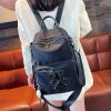 Multi-Layer Women's Backpack - Lightweight Water-Resistant Oxford Cloth Travel Bag for Commuters, Stylish and Functional