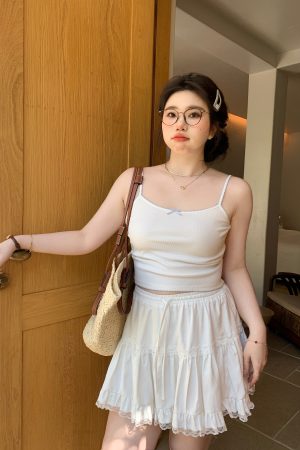 Multi-Version Floral Vest with Vintage Small V-Neck Plus-Size Top for Chubby Figures - Energetic Sweet Style