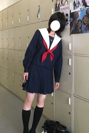 Navy Collar Coat Women's Pudding Bear JK Uniform Sailor Suit College Style Summer Fashion