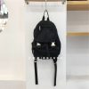Nylon Buckle Handheld Backpack - Simple Travel Student Bag - Spring Summer 2023 Korean Style Dongdaemun Fashion