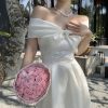 Off-the-Shoulder White Fairy Dress for Women, French-Style Strapless Long Skirt with Bow, Perfect for Everyday Wear and Photos
