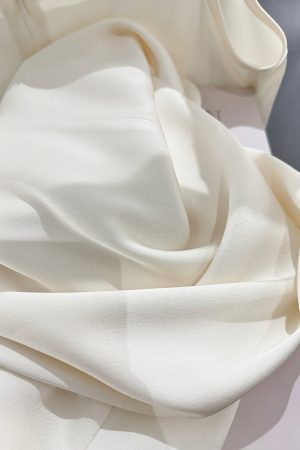 Off-White Versatile Camisole Dress - Women's Summer 2025 Long Drape Dress for Layering, Perfect for Y2K and Casual Chic Styles