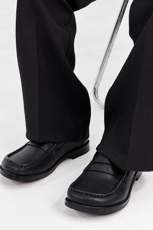 Old Money Retro Loafers for Men - Brown Suede Slip-On Dress Shoes, Easy Commuter Casual Footwear, Classic Vintage Style