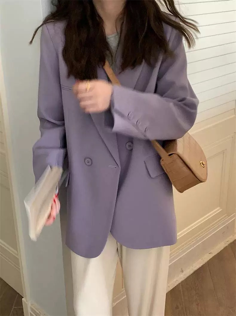 Petite Black Suit Jacket for Women - Trendy High-End Casual Blazer for Spring & Autumn 2025 Petite Black Suit Jacket for Women - Trendy High-End Casual Blazer for Spring & Autumn 2025