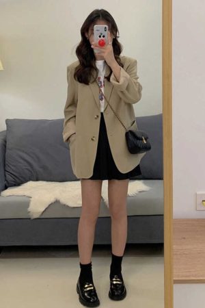 Petite Women's Blazer - Trendy Autumn Spring 2025 Small Suit, High-Quality Fashion Jacket for Stylish Looks