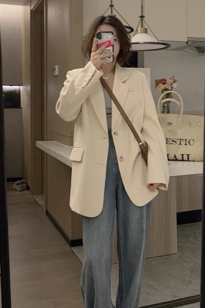 Petite Women's Blazer - Trendy Autumn Spring 2025 Small Suit, High-Quality Fashion Jacket for Stylish Looks