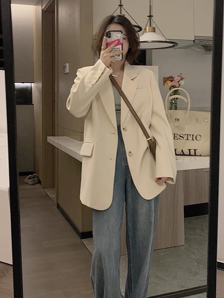 Petite Women's Blazer - Trendy Autumn Spring 2025 Small Suit, High-Quality Fashion Jacket for Stylish Looks Petite Women's Blazer - Trendy Autumn Spring 2025 Small Suit, High-Quality Fashion Jacket for Stylish Looks