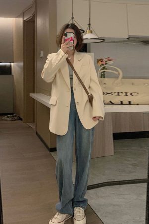 Petite Women's Blazer - Trendy Autumn Spring 2025 Small Suit, High-Quality Fashion Jacket for Stylish Looks